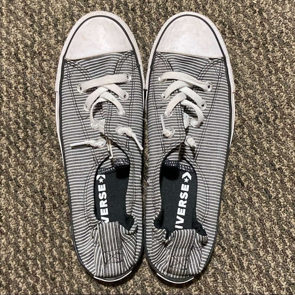 Women's Size US 10 Grey\Black\White Converse